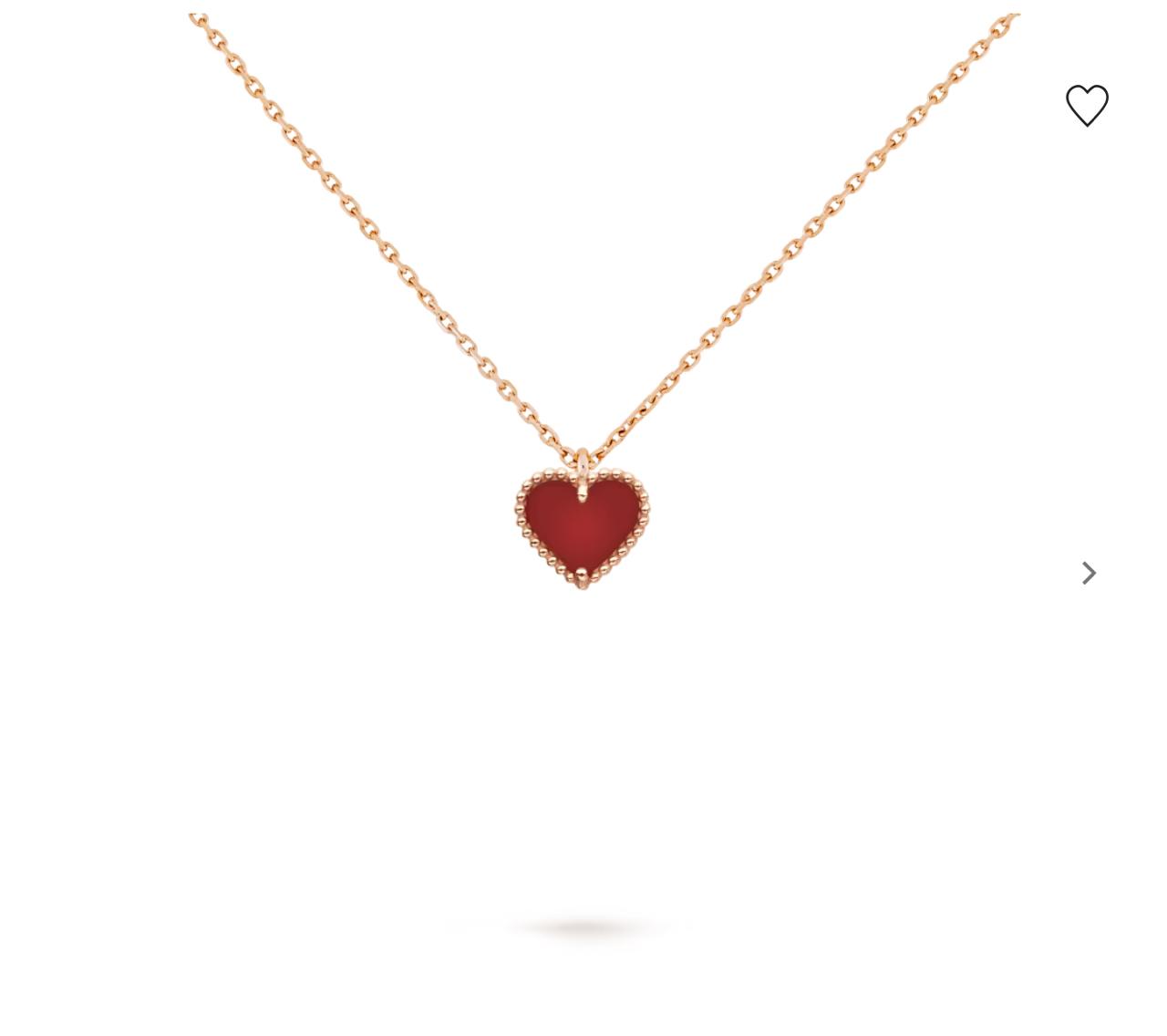 VANCLEEF SWEET HEARTS PENDANT