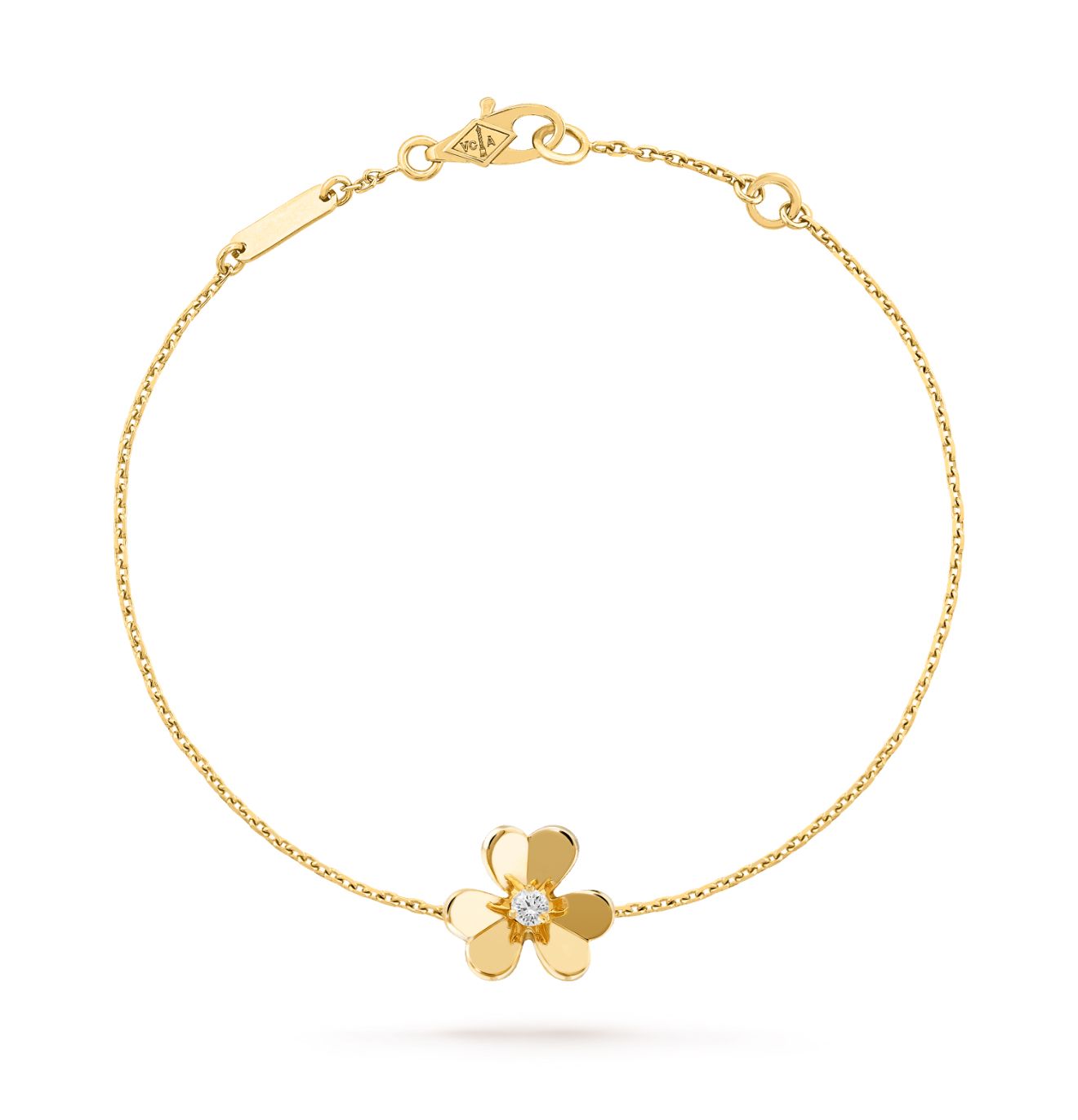 V.ANCLEEF FRIVOLE BRACELET (18K YELLOW GOLD PLATED)