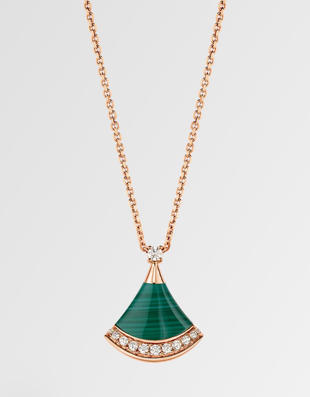 B.VLGARI DIVAS DREAM NECKLACE (18K ROSE GOLD PLATED)