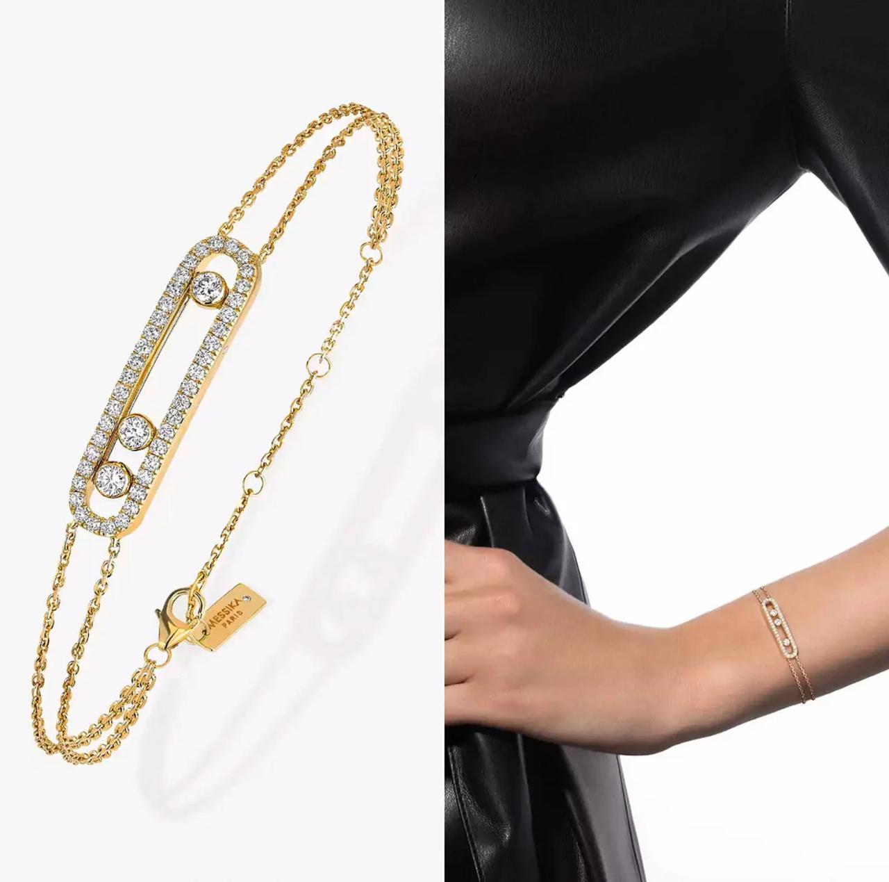 MESSIKA MOVE CLASSIC DIAMOND BRACELET (YELLOW GOLD/ROSE GOLD/WHITE GOLD PLATED)