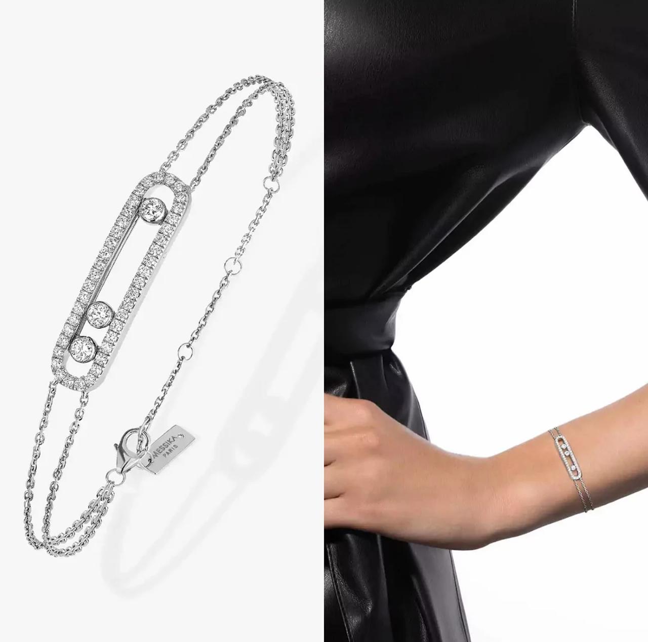 MESSIKA MOVE CLASSIC DIAMOND BRACELET (YELLOW GOLD/ROSE GOLD/WHITE GOLD PLATED)