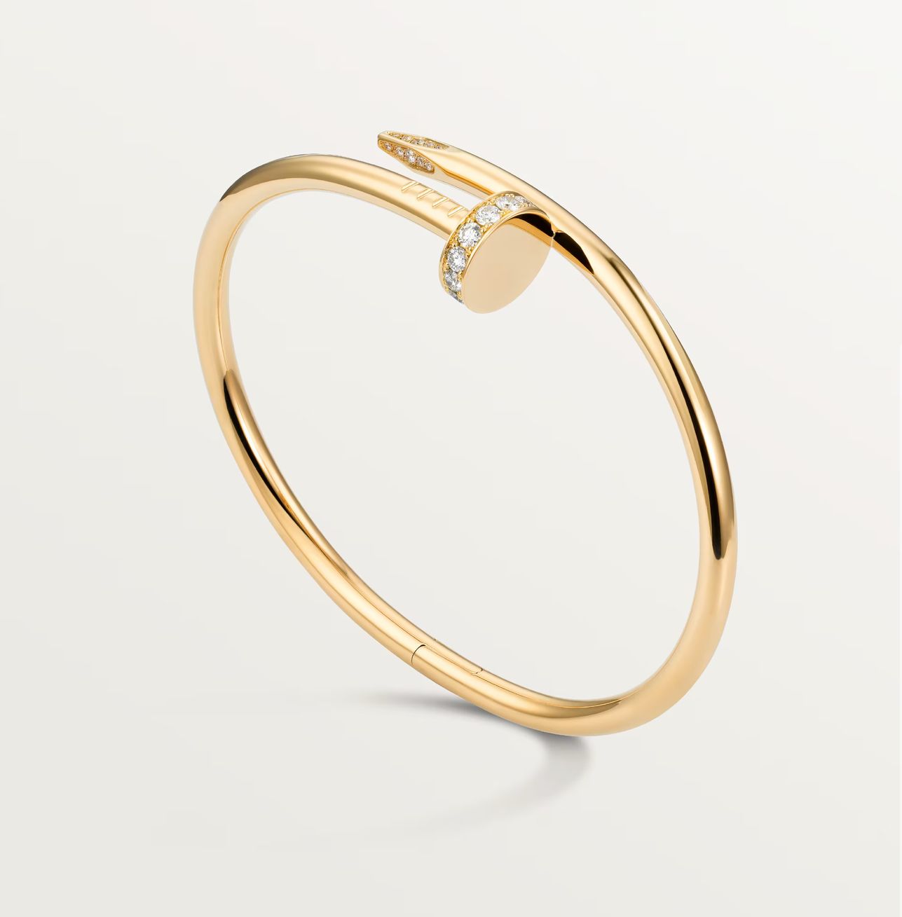 CARTIER JUSTE UN CLOU BRACELET (18K YELLOW GOLD/ROSE GOLD/WHITE GOLD PLATED)