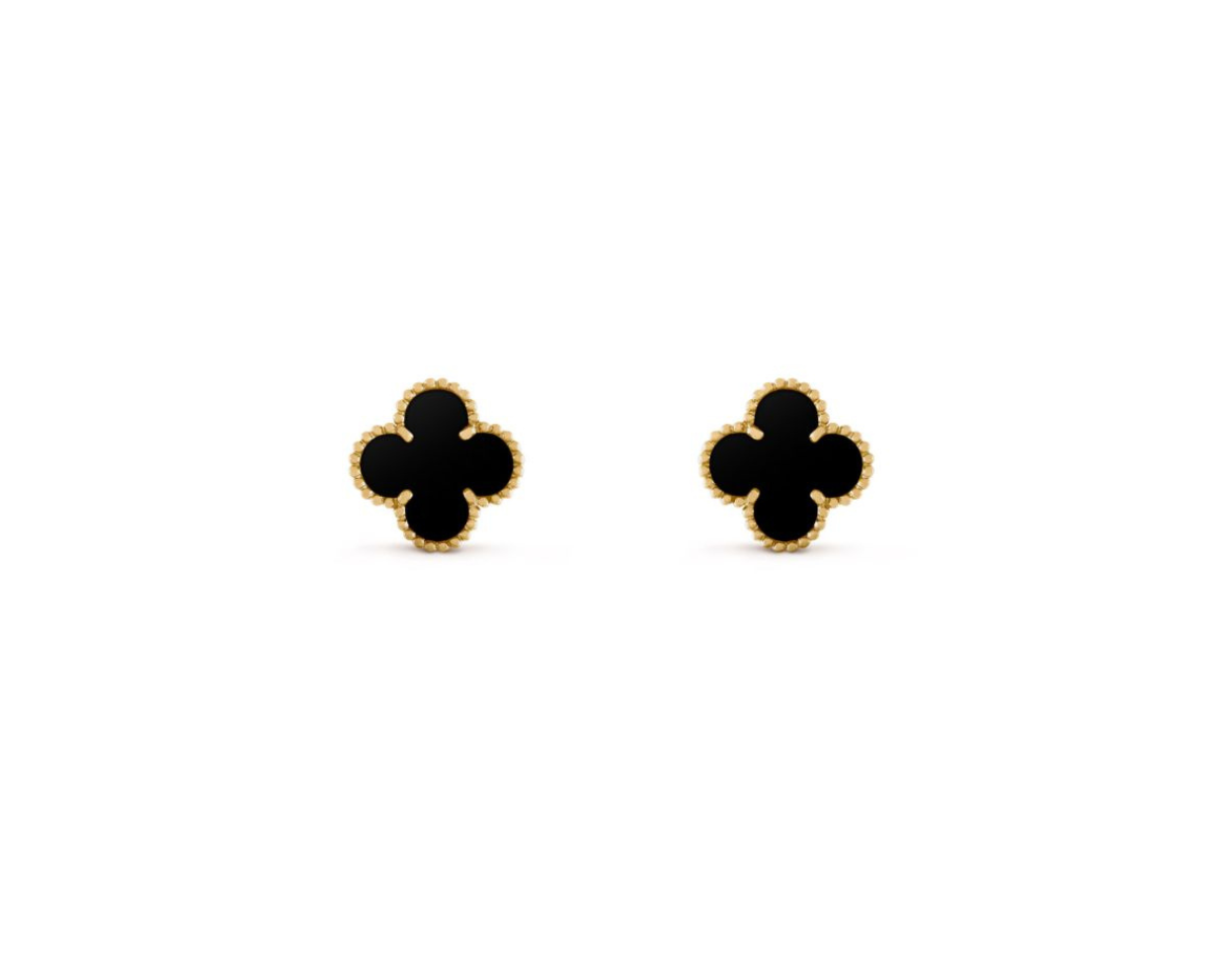 V.CA EARRINGS 15mm (18K YELLOW GOLD PLATED)