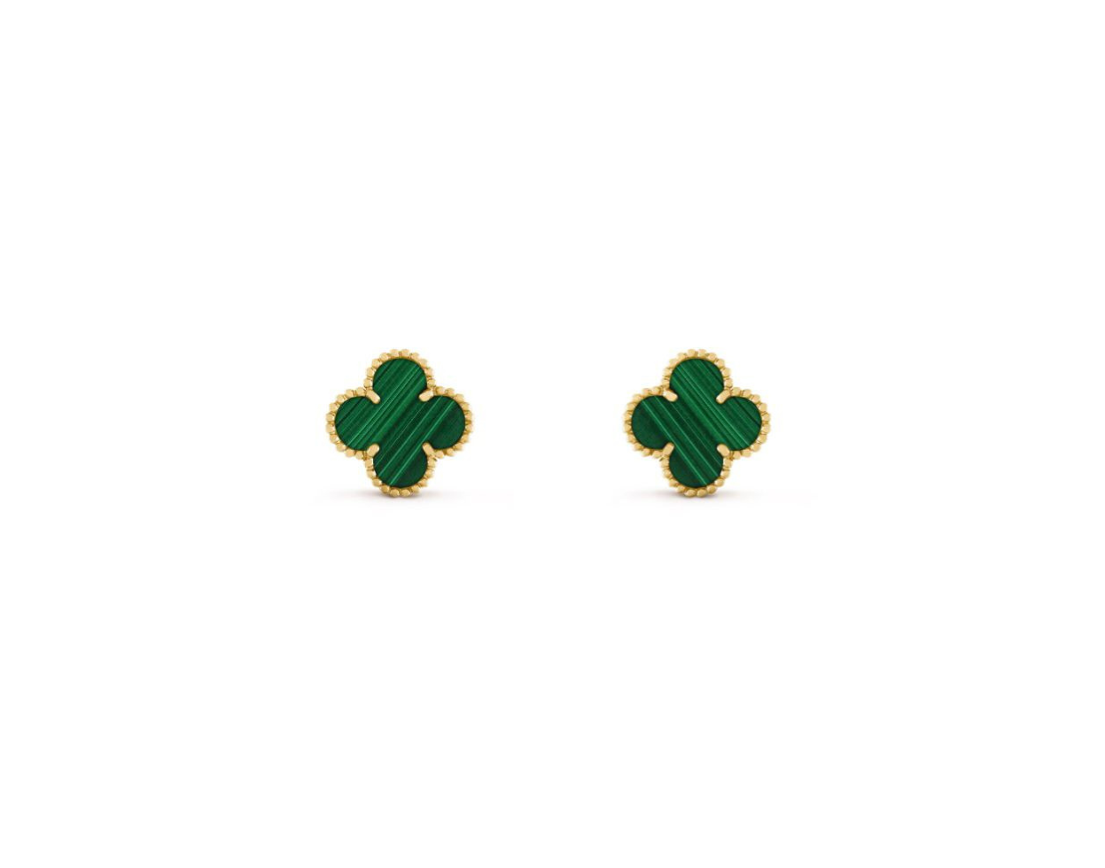 V.CA EARRINGS 15mm (18K YELLOW GOLD PLATED)