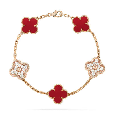 Vintage Van Cleef Bracelet (18K Yellow Gold/Rose Gold Plated)