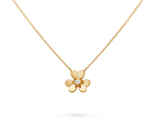 V.ANCLEEF FRIVOLE PENDANT (18K YELLOW GOLD PLATED)