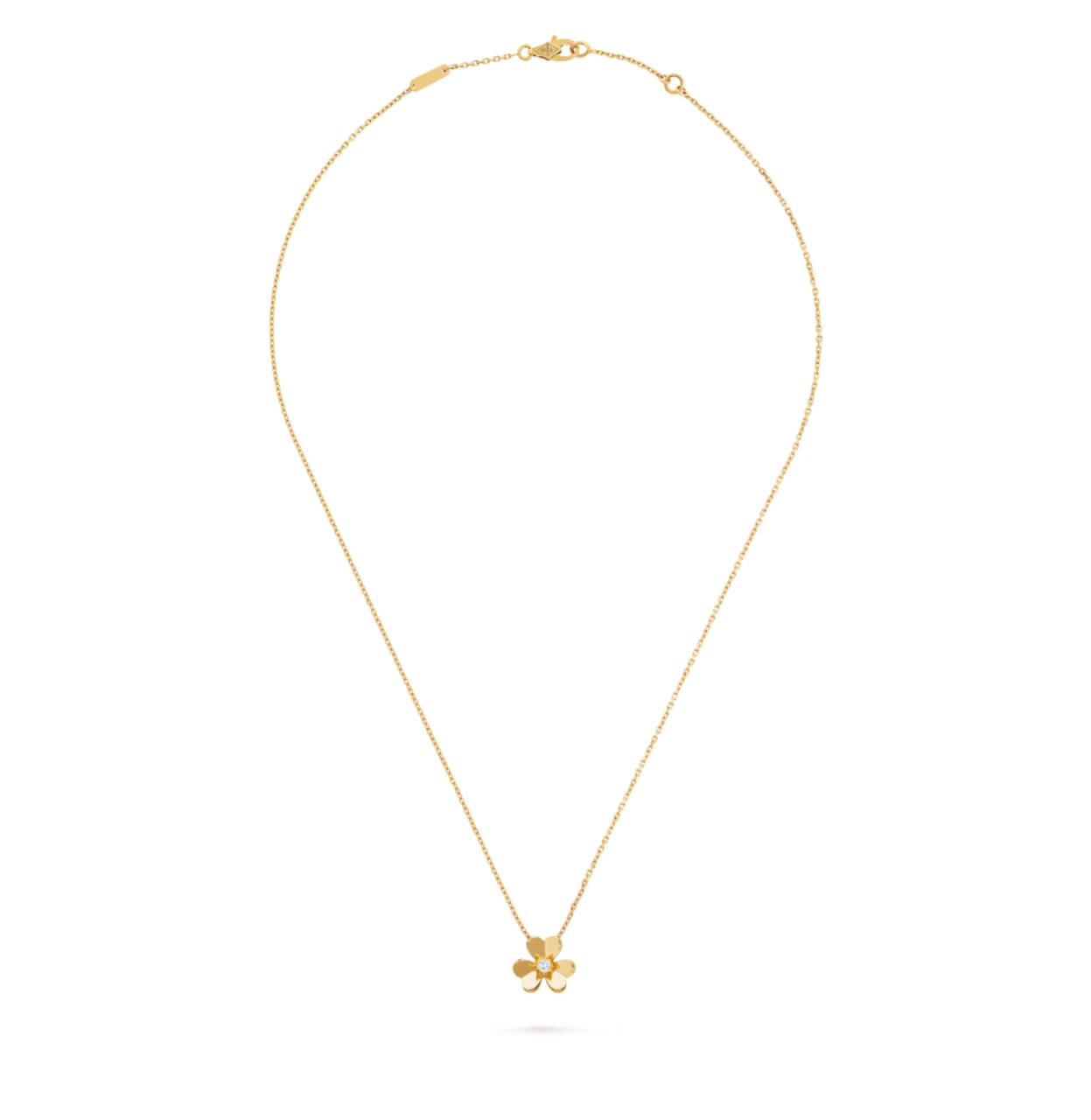 V.ANCLEEF FRIVOLE PENDANT (18K YELLOW GOLD PLATED)