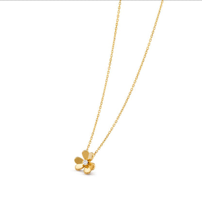 V.ANCLEEF FRIVOLE PENDANT (18K YELLOW GOLD PLATED)