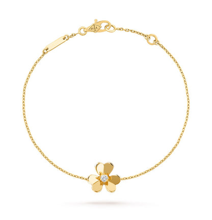 V.ANCLEEF FRIVOLE BRACELET (18K YELLOW GOLD PLATED)