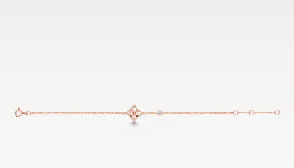 L.V COLOUR BLOSSOM BB STAR BRACELET PINK SHELL (18K ROSE GOLD PLATED)