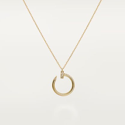 C.ARTIER JUSTE UN CLOU PENDANT (18K YELLOW GOLD PLATED)