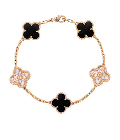 Vintage Van Cleef Bracelet (18K Yellow Gold/Rose Gold Plated)